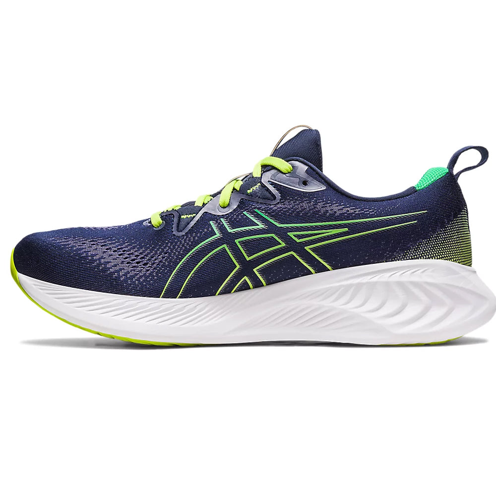 Asics Men's Gel-Cumulus 25 Running Shoes Midnight / Cilantro - achilles heel
