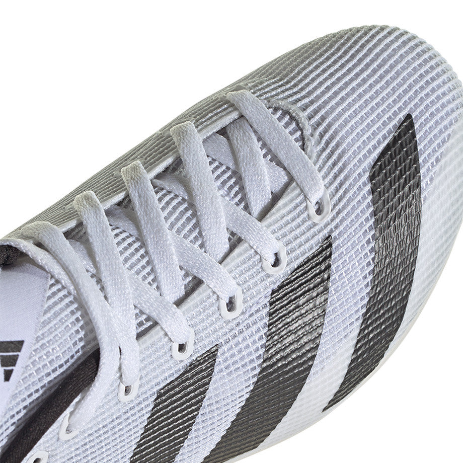 adidas Allroundstar J Running Spikes White - achilles heel
