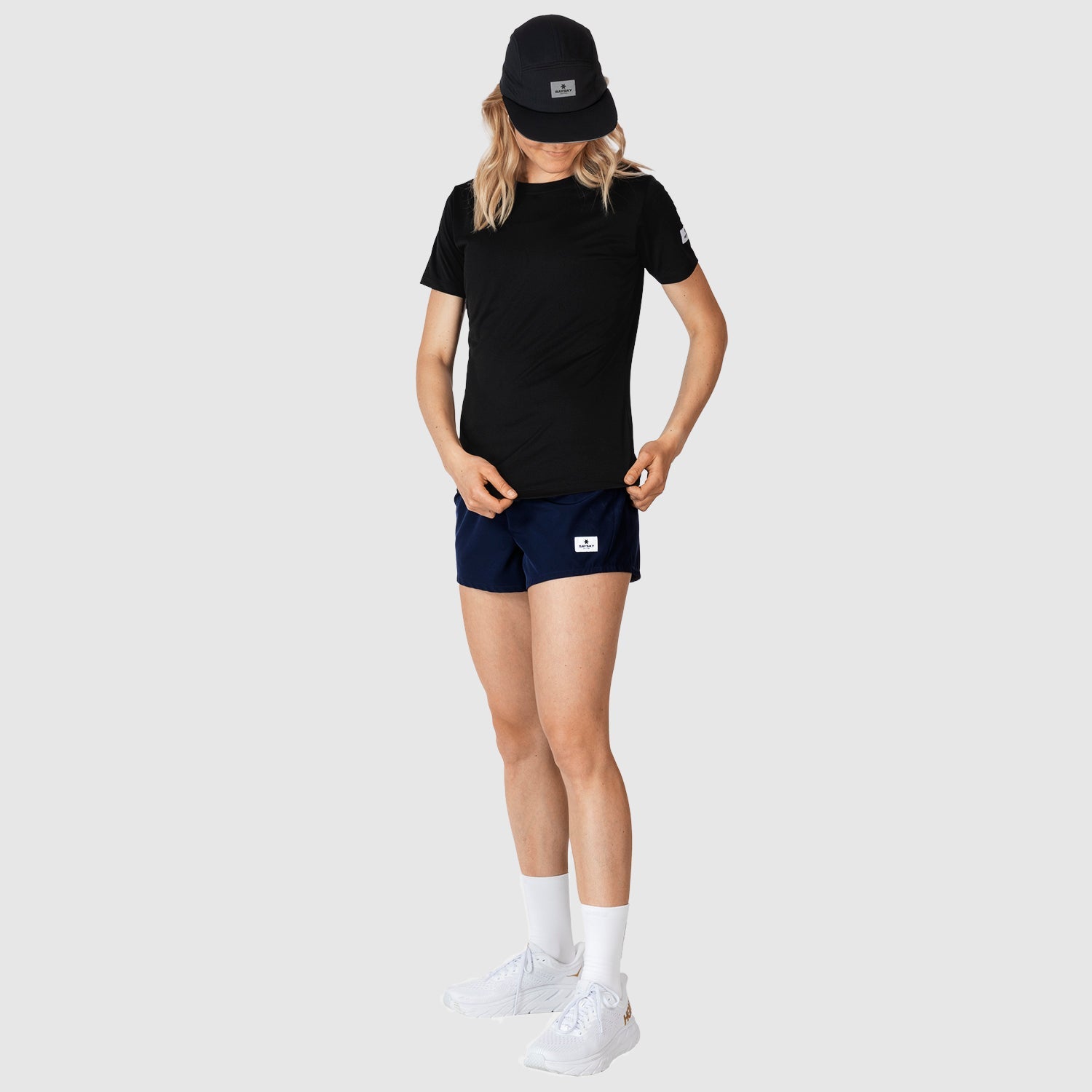 SAYSKY Women's Clean Combat Tee Black - Achilles Heel