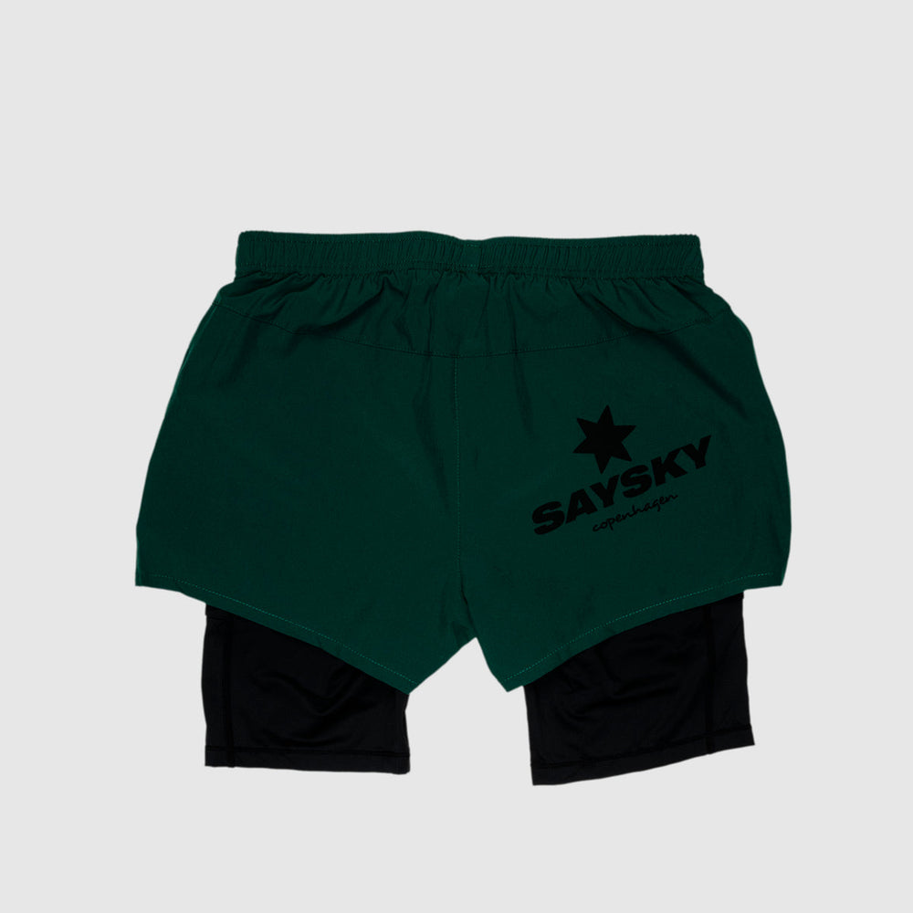SAYSKY Women's 2 In 1 Shorts Botanical Garden - achilles heel