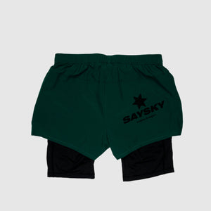 SAYSKY Women's 2 In 1 Shorts Botanical Garden - achilles heel