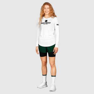 SAYSKY Women's 2 In 1 Shorts Botanical Garden - achilles heel