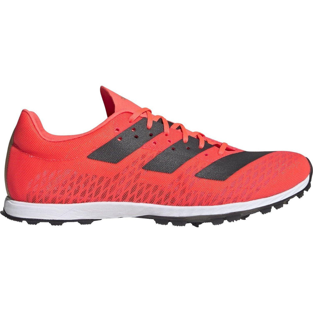 adidas Women's Adizero XCS Running Spikes Red / Black - achilles heel