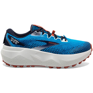 Brooks Men's Caldera 6 Trail Running Shoes Peacoat / Atomic Blue / Rooibos - achilles heel
