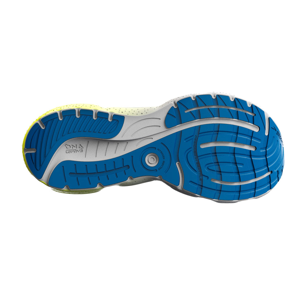Brooks Men's Glycerin 20 Running Shoes Blue / Nightlife / White - achilles heel