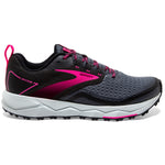 Brooks Women's Divide 2 Trail Running Shoes Black / Ebony / Pink - achilles heel