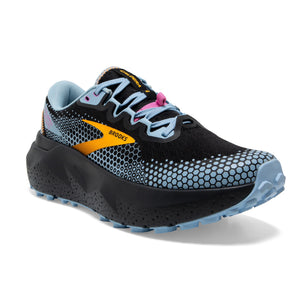 Brooks Women's Caldera 6 Trail Running Shoes Black / Blue / Yellow - achilles heel