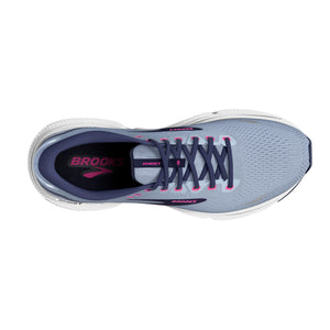 Brooks Women's Ghost 15 Running Shoes Kentucky Blue / Peacoat / Pink - achilles heel