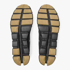 On Men's Cloud Terry Running Shoes Black - achilles heel
