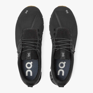 On Men's Cloud Terry Running Shoes Black - achilles heel
