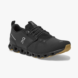 On Men's Cloud Terry Running Shoes Black - achilles heel