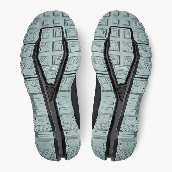 On Women's Cloudventure Trail Running Shoes Black / Cobble - achilles heel