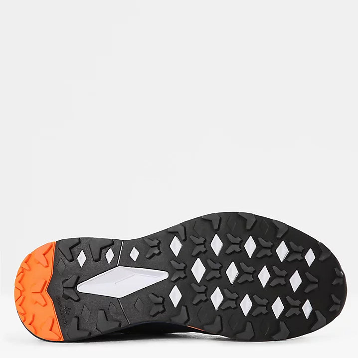 The North Face Men's Flight Vectiv Trail Running Shoes Chlorophyll Green / Monterey Blue - achilles heel