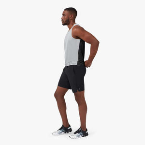 On Men's Hybrid Shorts Black - achilles heel