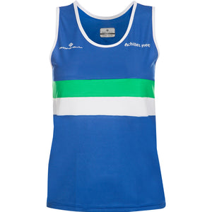 Victoria Park City Of Glasgow AC Vest Women's Blue - achilles heel