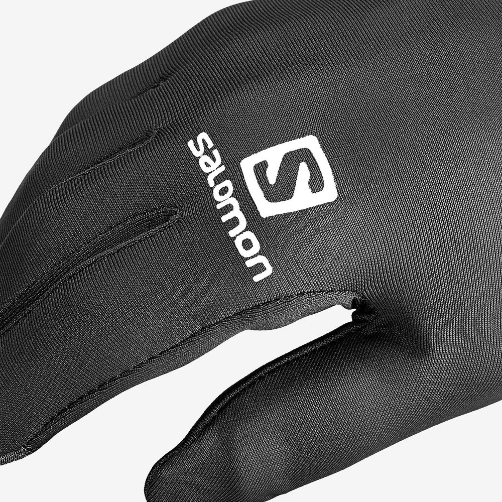Salomon Agile Warm Gloves Black - achilles heel