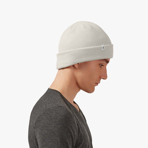 On Merino Beanie White - achilles heel