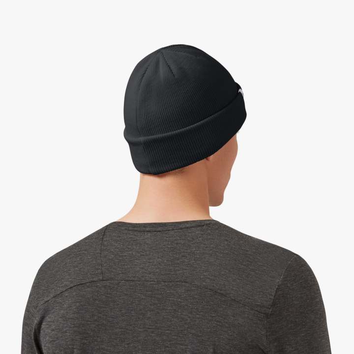 On Merino Beanie Black - achilles heel