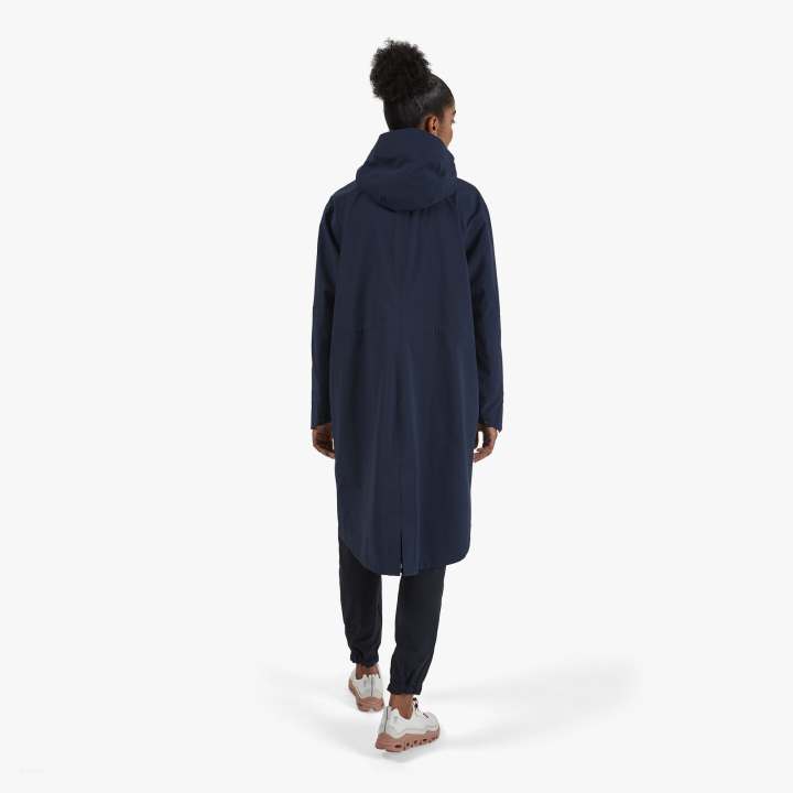 On Women's Parka Navy - achilles heel