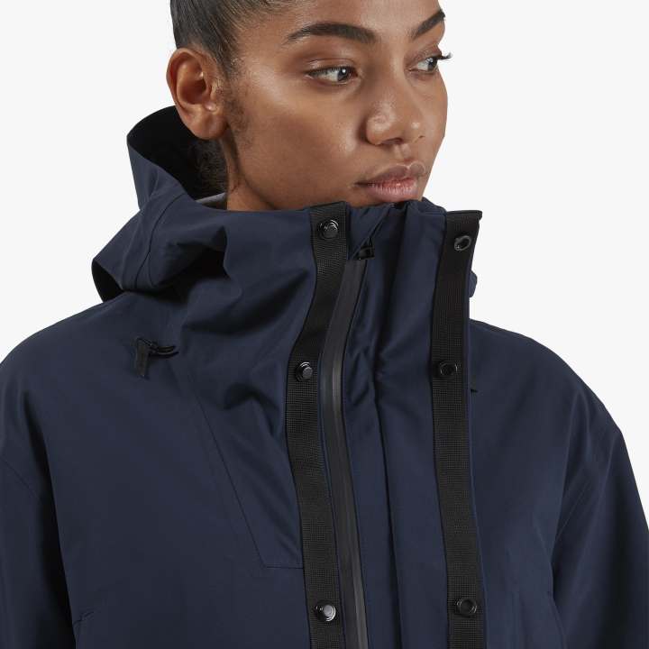 On Women's Parka Navy - achilles heel