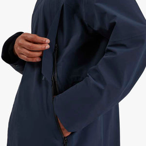 On Women's Parka Navy - achilles heel