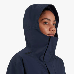 On Women's Parka Navy - achilles heel
