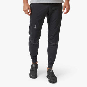 On Men's Running Pant Black - achilles heel