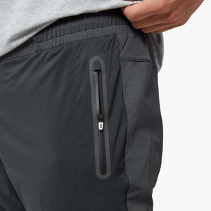 On Men's Running Pant Black - achilles heel