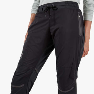 On Women's Running Pants Black - achilles heel
