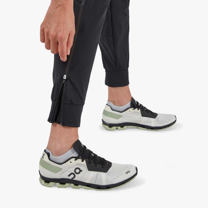 On Women's Running Pants Black - achilles heel