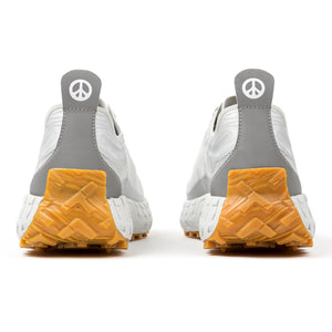 Satisfy x norda Men's 001 Silver Trail Running Shoes - achilles heel