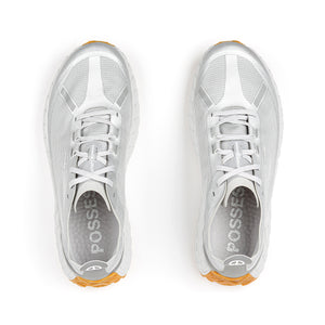 Satisfy x norda Men's 001 Silver Trail Running Shoes - achilles heel