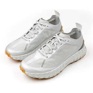 Satisfy x norda Men's 001 Silver Trail Running Shoes - achilles heel