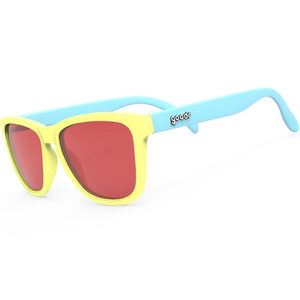 Goodr Pineapple Painkillers Running Sunglasses - achilles heel