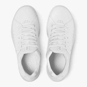 On Women's THE ROGER Advantage All White - achilles heel