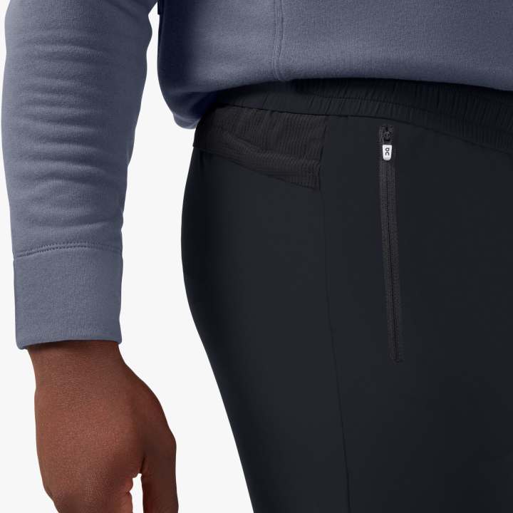 On Men's Track Pant Black - achilles heel