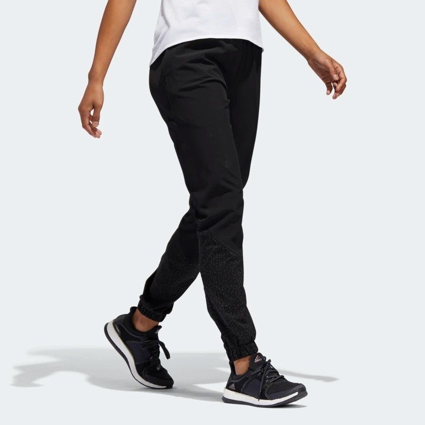 adidas Women's Supernova Track Pants Black - Achilles Heel