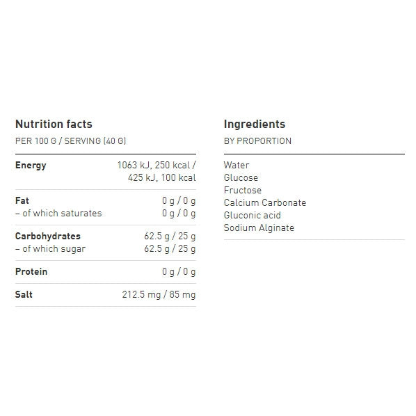 Maurten Gel 100 - Single Gel 40g - achilles heel