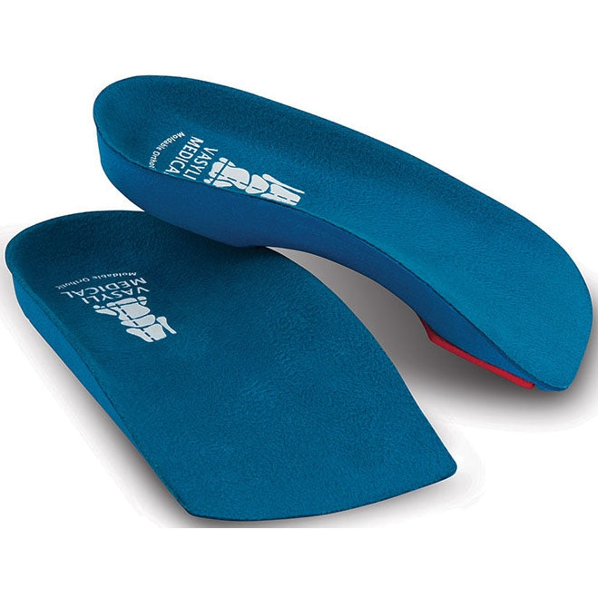 Vasyli Custom 3/4 Length Orthotic Blue - Achilles Heel