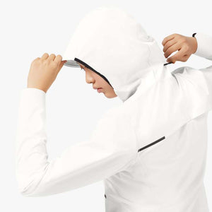 On Women’s Waterproof Anorak White - achilles heel